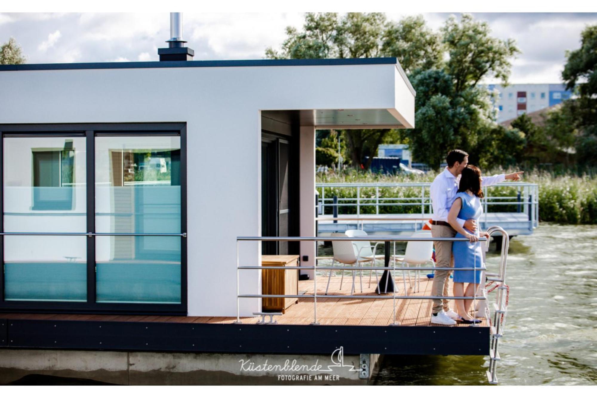 Ostsee Hausboot - Kranichnest Lp1 Ribnitz-Damgarten Exterior foto