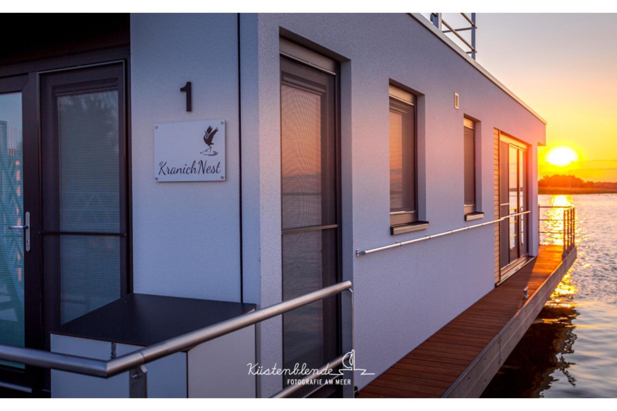 Ostsee Hausboot - Kranichnest Lp1 Ribnitz-Damgarten Exterior foto